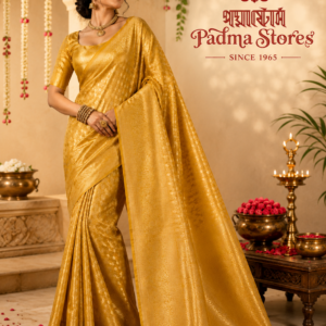 Royal Gold Heritage Tissue Silk Saree