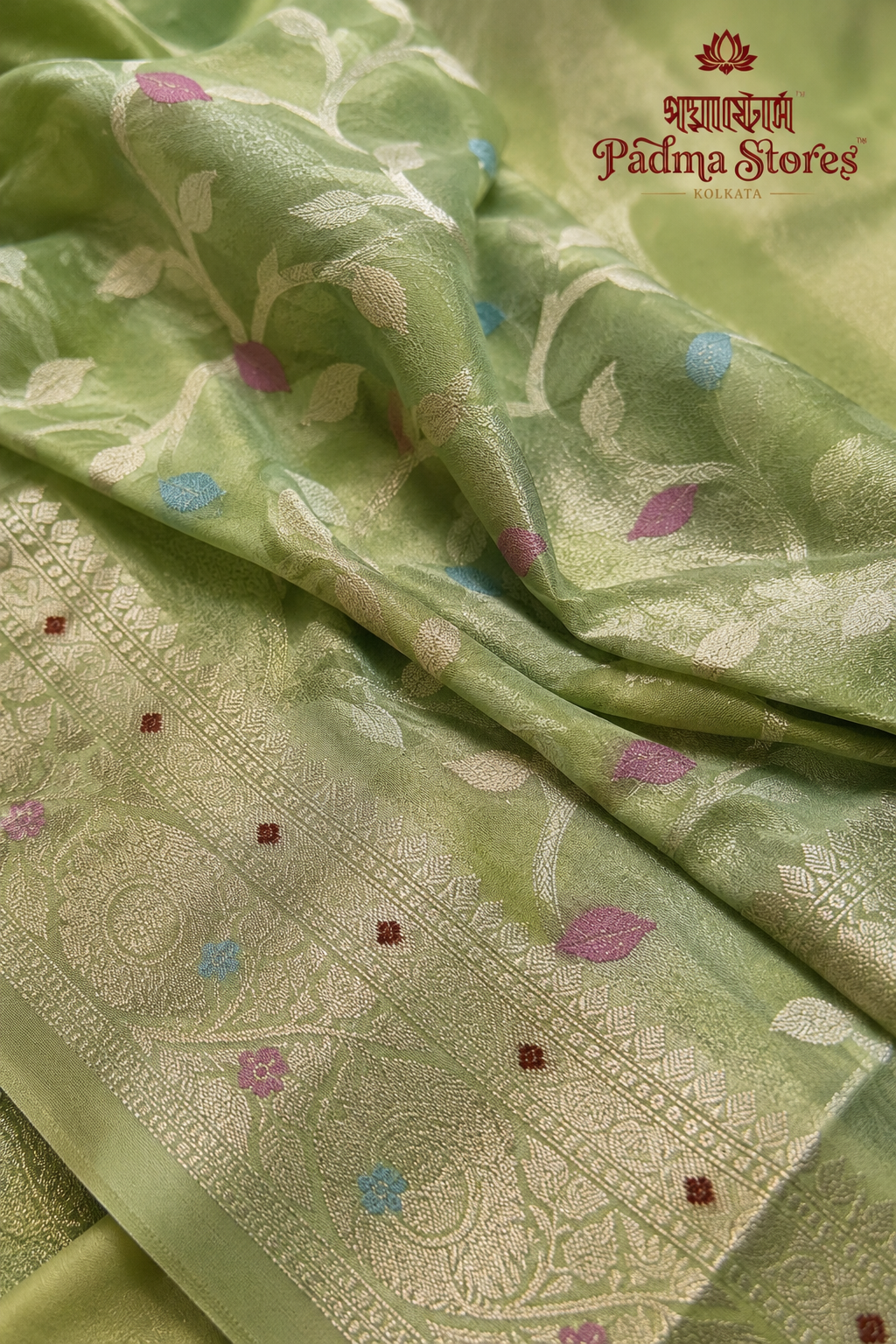 Benarasi Meena Zari Silk - Image 2