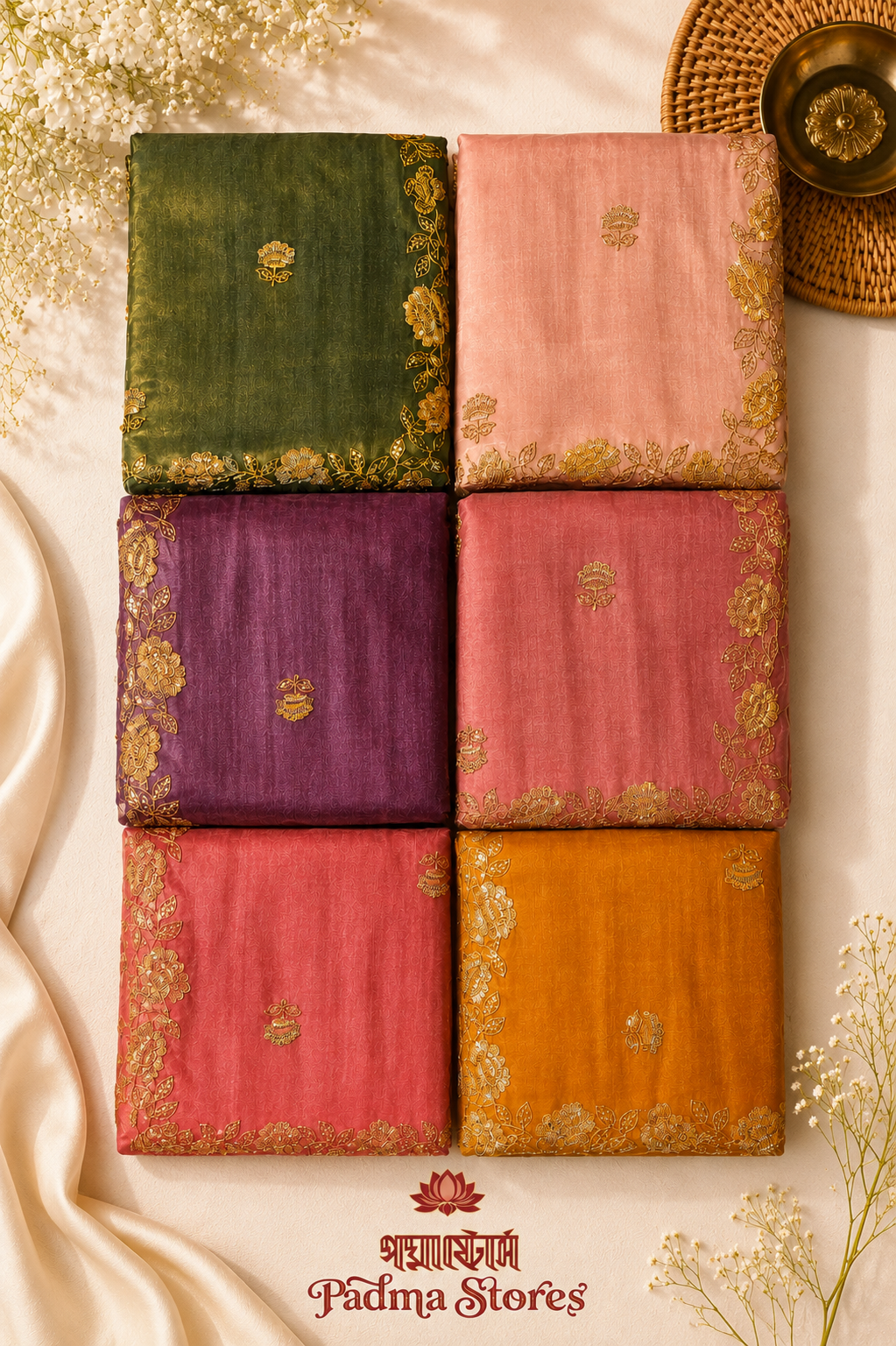Gulabo Tissue Zari Saree - Image 3