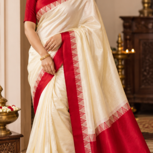 Shubhra-Ranga Garad-Style Saree